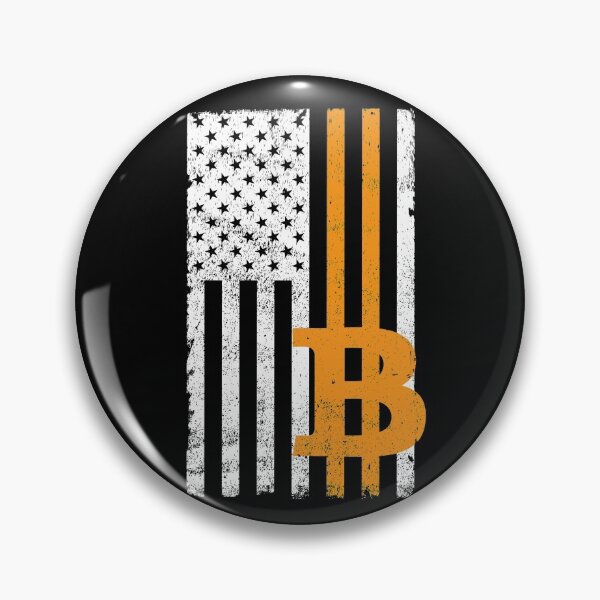 Item preview, Vintage Bitcoin BTC USA Flag Crypto Currency Traders Bitcoin Gear designed and sold by DynamicDesign.