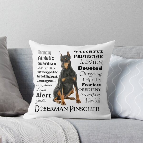 Item preview, Black and Tan Doberman Traits designed and sold by DogLove.