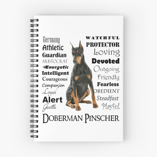 Item preview, Black and Tan Doberman Traits designed and sold by DogLove.