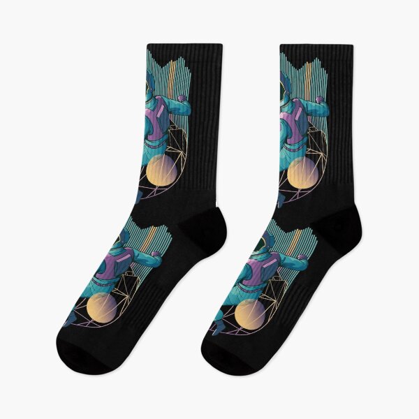 Item preview, Colorful Techno Astronaut In Space designed and sold by TeesByMark.