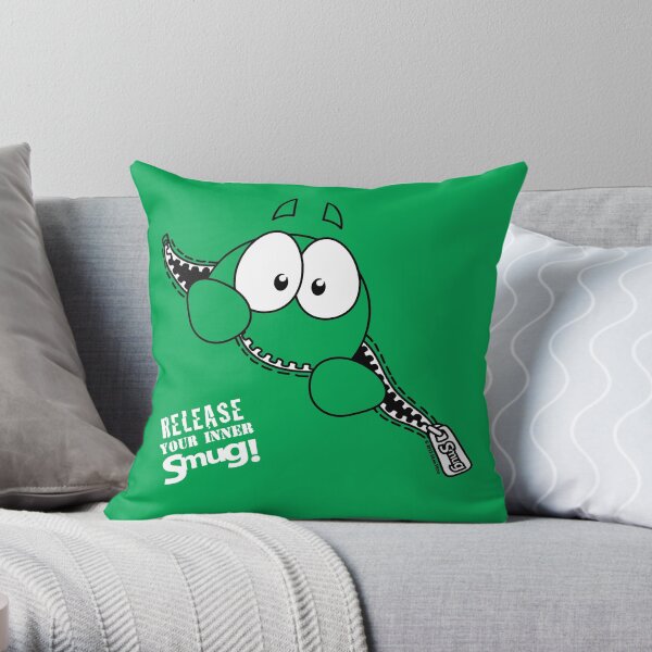 Release your inner Smug! Throw Pillow