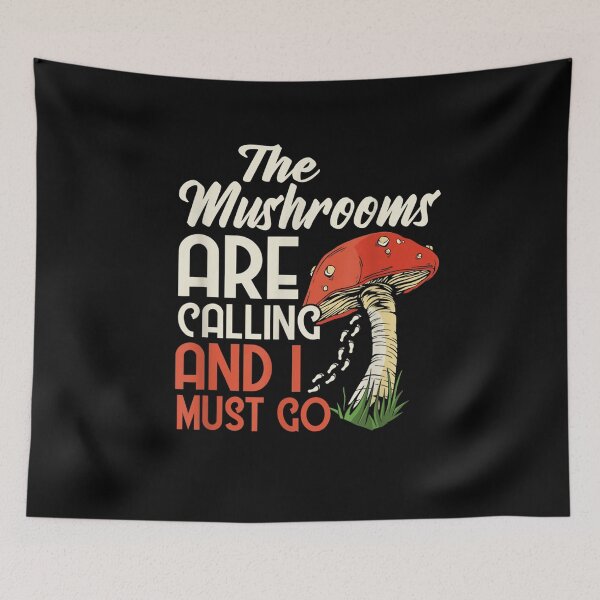 Item preview, The Mushrooms Are Calling And I Must Go Mushroom Hunter  designed and sold by aguilaro.