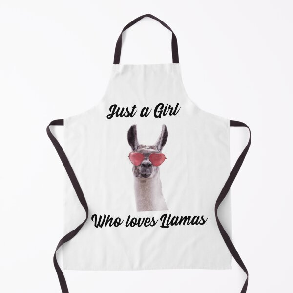 Item preview, Just a Girl Who Loves Llamas designed and sold by boopsblunt.