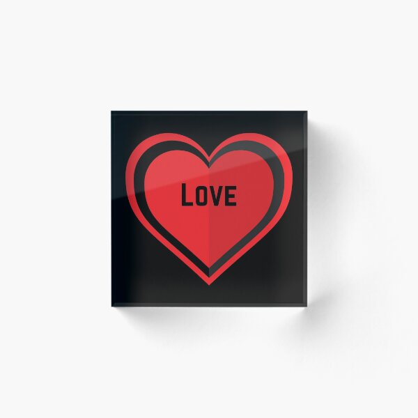 Item preview, Amor protegido en corazones rojo y negro designed and sold by AnnaBBS.