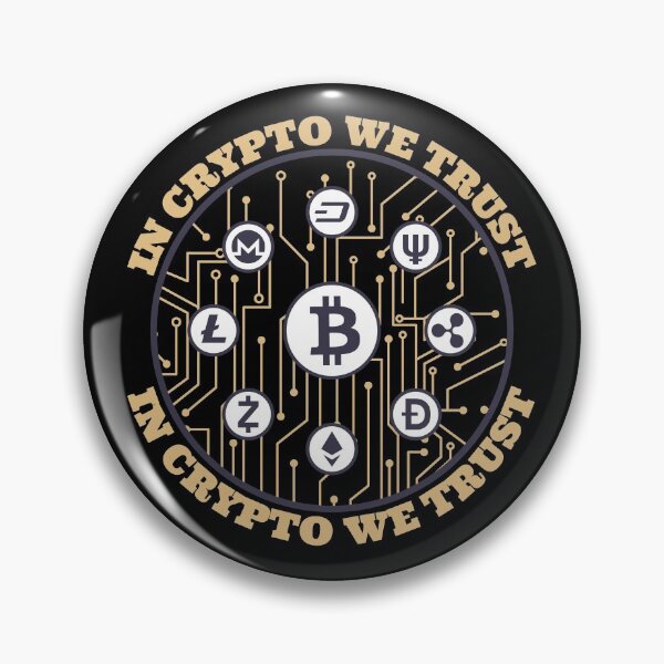Item preview, In Crypto We Trust Cryptocurrencies Trader Crypto Miner Gear designed and sold by DynamicDesign.
