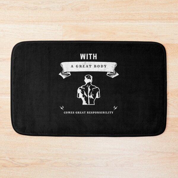 Item preview, Mens With A Great Body Comes Great Responsibility Workout  designed and sold by aguilaro.