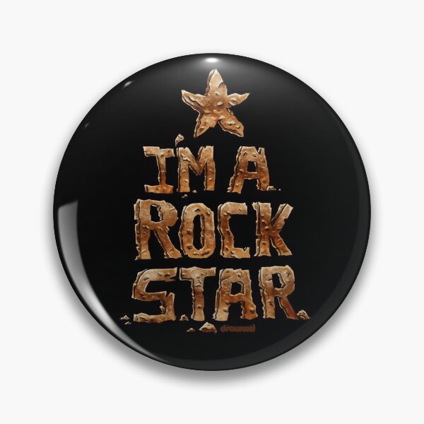 Item preview, I'M A ROCK STAR designed and sold by Drawwit.