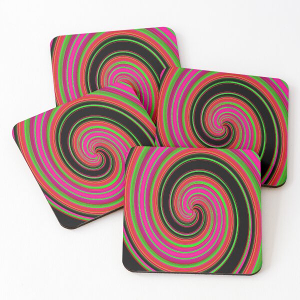 Item preview, Bright Coloured Spiral with Black designed and sold by Geoff Treagus.