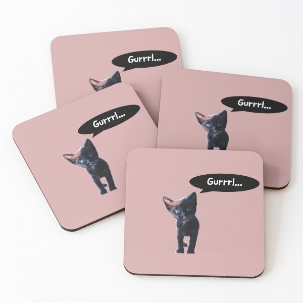 Item preview, Cute black cat - funny cat design. designed and sold by Theleochick.
