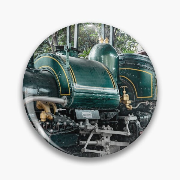 Item preview, "DHR-18 Steam Locomotive B-777 - New Delhi National Rail Museum, India" designed and sold by Glen Allison.