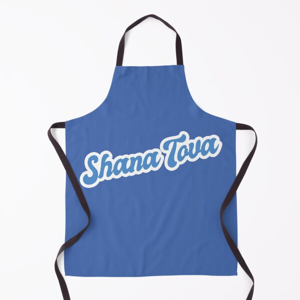 Item preview, Shana Tova, Happy Jewish New Year - White, Blue designed and sold by Chubuter.