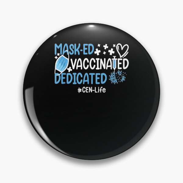 Item preview, Funny I Masked Vaccinated Dedicated I Nurse Life I Cen Gift  designed and sold by aguilaro.