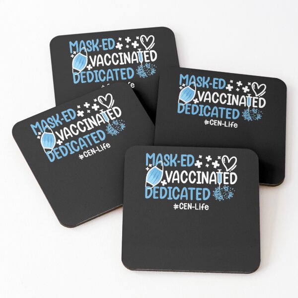 Item preview, Funny I Masked Vaccinated Dedicated I Nurse Life I Cen Gift  designed and sold by aguilaro.