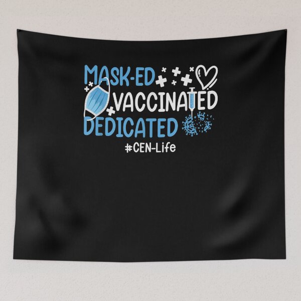 Item preview, Funny I Masked Vaccinated Dedicated I Nurse Life I Cen Gift  designed and sold by aguilaro.