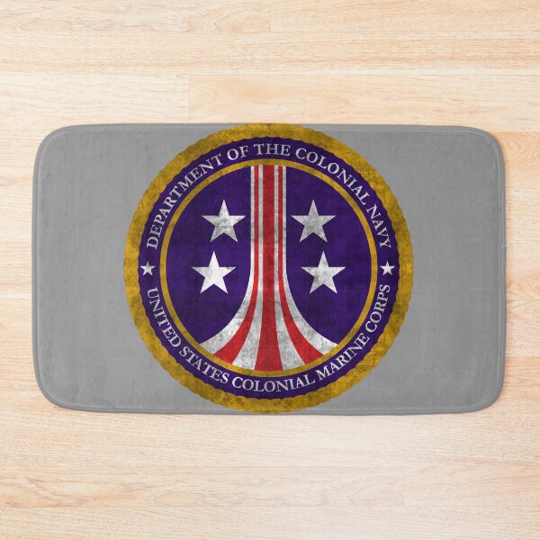 Item preview, Colonial Marines emblem distressed designed and sold by BRU Design.