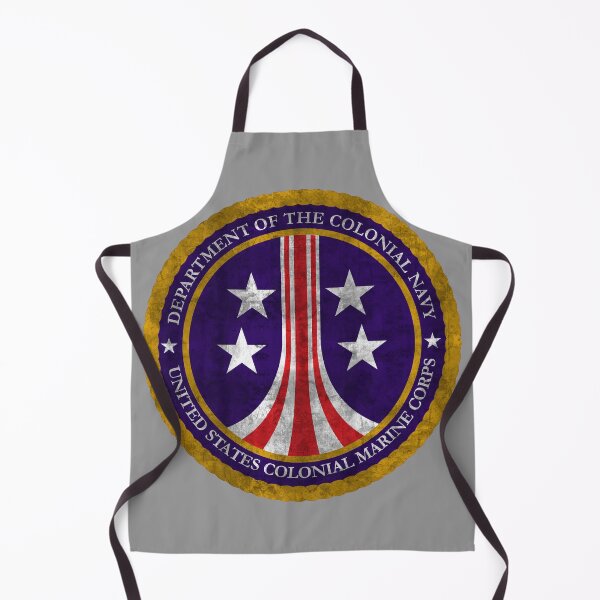 Item preview, Colonial Marines emblem distressed designed and sold by BRU Design.