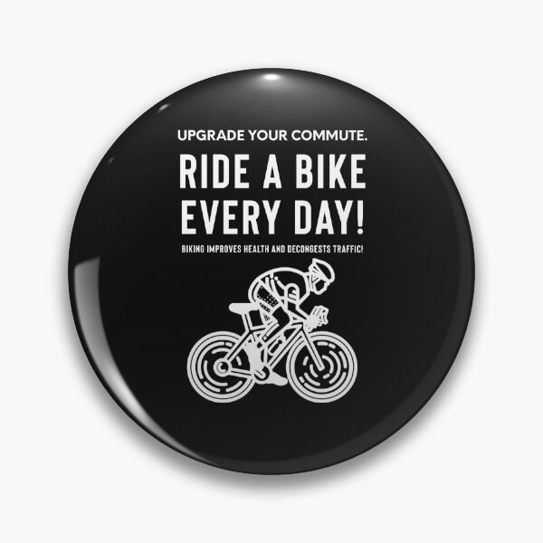 Item preview, Ride A Bike Every Day! designed and sold by peachooberry.