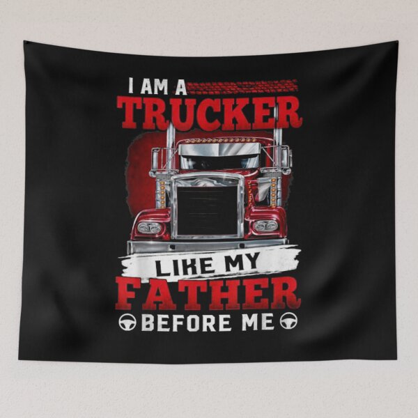 Item preview, Im A Trucker Like My Father Limited Design  designed and sold by aguilaro.