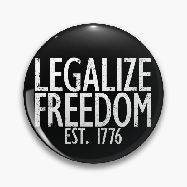 Item preview, Legalize Freedom Est 1776 Anarcho Capitalism Libertarian Gear designed and sold by DynamicDesign.