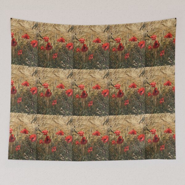 Item preview, Not Wheat or Gluten Free, these Poppies Stand out from the Crowded Field designed and sold by Bucklandcrafts.