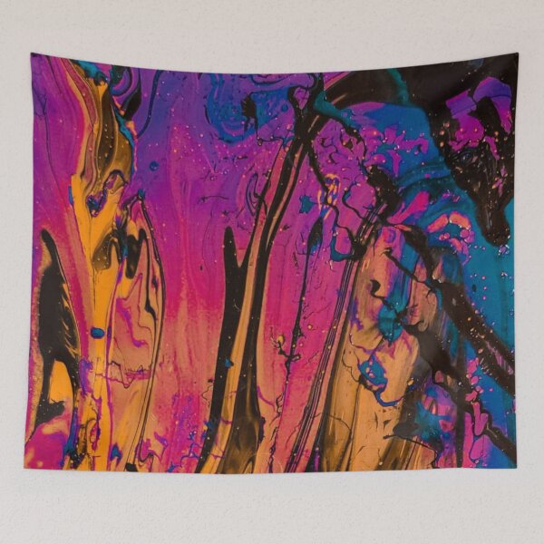 Item preview, Hydro Dipped Electro Rainbow 1 of 4 designed and sold by ArtRoomOregon.