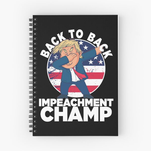 Item preview, Dabbing Back To Back Impeachment Champ Cartoon designed and sold by mikels.