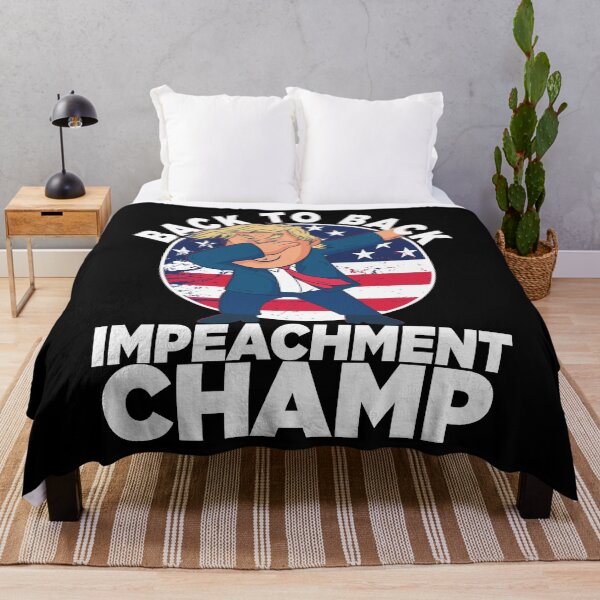 Item preview, Dabbing Back To Back Impeachment Champ Cartoon designed and sold by mikels.