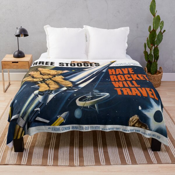 Item preview, Have Rocket, Will Travel Vintage Movie Poster designed and sold by redoARTstore.