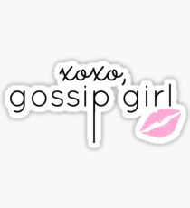Gossip Girl design Sticker