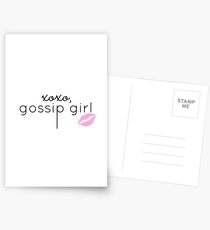Gossip Girl design Postcards