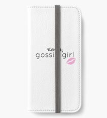 Gossip Girl Design iPhone Flip-Case/Hülle/Skin
