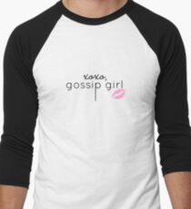 Gossip Girl design Men's Baseball ¾ T-Shirt