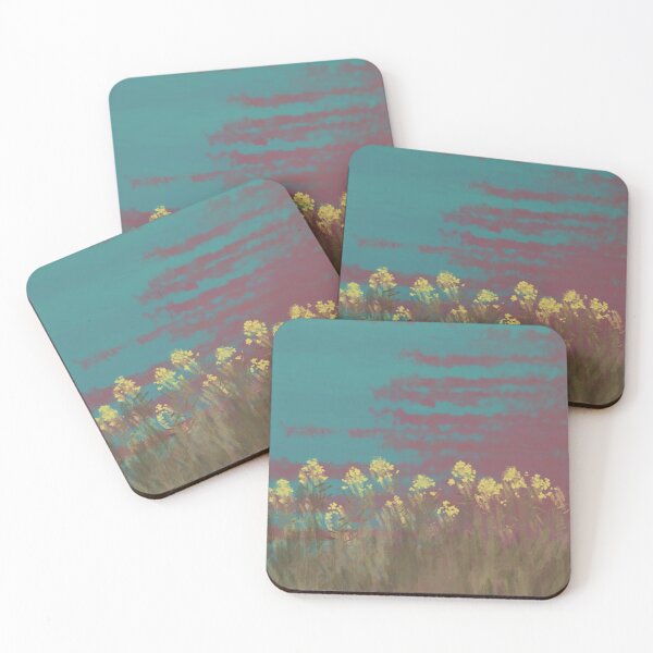 Item preview, Winter-cress meadow in the evening designed and sold by SpottedPilot.