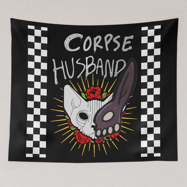 Item preview, WHITE PAINT ALL HAIL BINGUS HEART PRAISE BINGUS I LOVE Corpse Husband Corpse Husband SIMP CORPSE HUSBAND TWEETS designed and sold by JadedVintage.