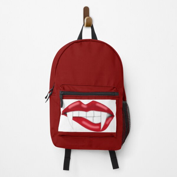 Item preview, fangs on bag designed and sold by TwistidTatts.
