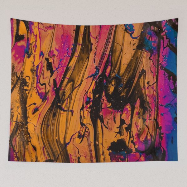 Item preview, Hydro Dipped Electro Rainbow 2 of 4 designed and sold by ArtRoomOregon.