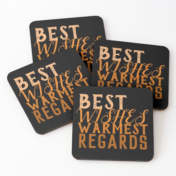 Item preview, Best Wishes Warmest Regards designed and sold by Gmaish.
