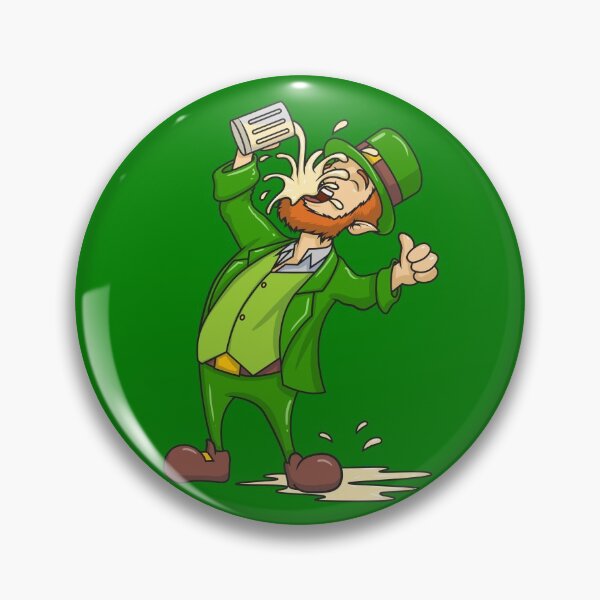 Artikelvorschau, Drunk Leprechaun Funny St. Patrick's Day Irishman Drinking Gear entworfen und verkauft von DynamicDesign.