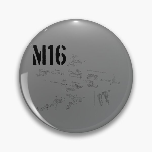 Item preview, M16 Gun Parts Diagram Schematic 5.56 Cal Military Gun M16 Gear designed and sold by DynamicDesign.