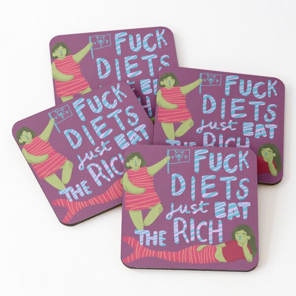 Item preview, fuck diets, eat the rich designed and sold by blulu-.