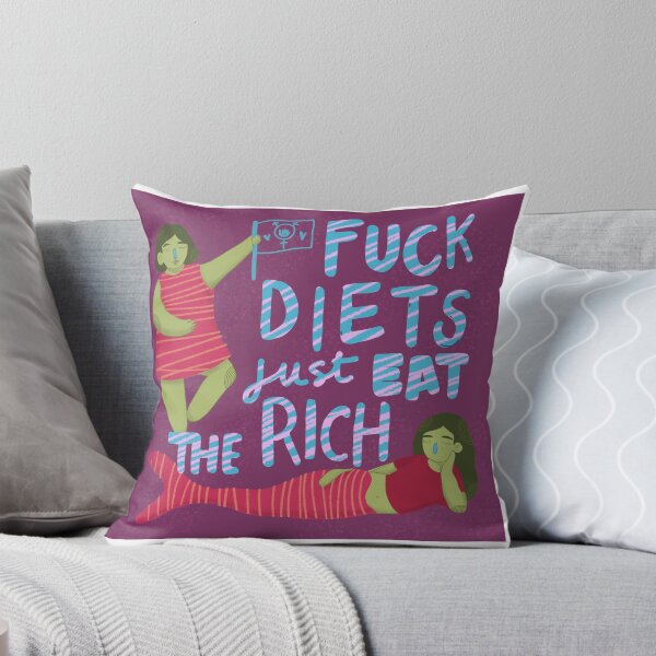 Item preview, fuck diets, eat the rich designed and sold by blulu-.