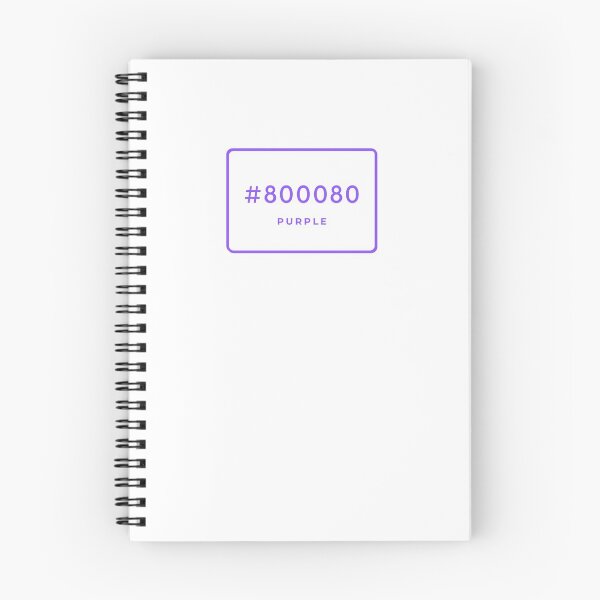 Item preview, Purple Hex Code Color #800080 designed and sold by MinimalSketches.