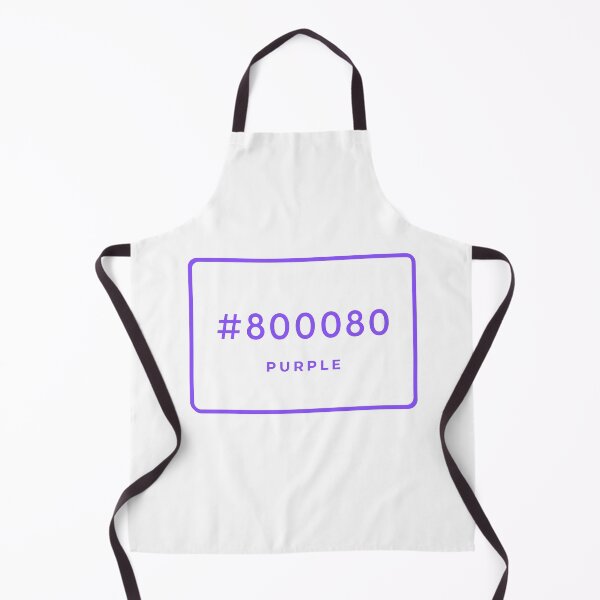 Item preview, Purple Hex Code Color #800080 designed and sold by MinimalSketches.