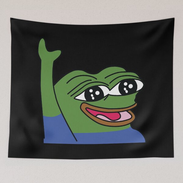 Item preview, peepoHey / peepoWave Emote High Quality designed and sold by SimplyNewDesign.