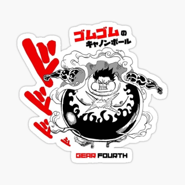 Luffy Gear Stickers Redbubble