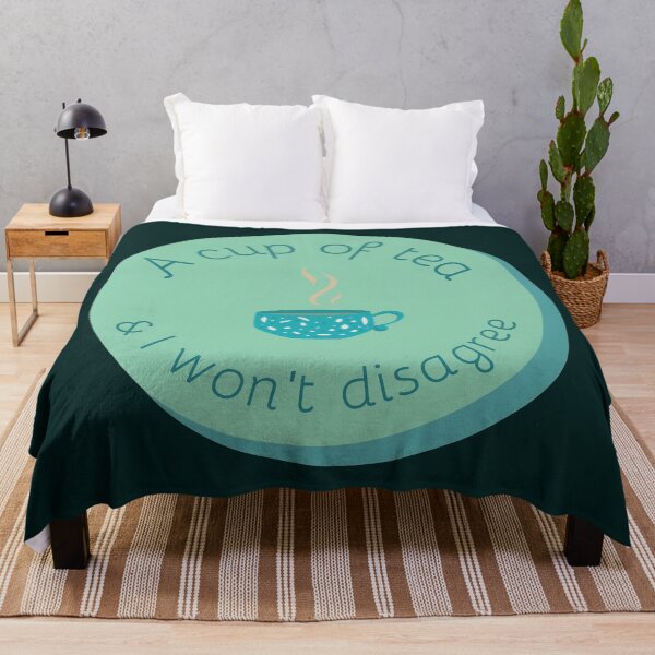 Item preview, A cup of tea and I will not disagree designed and sold by GoodVibesOcean.
