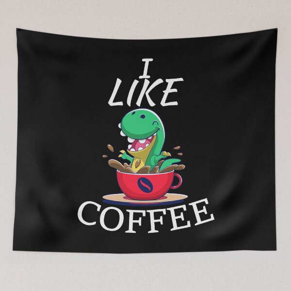 Item preview, T-Rex design coffee design coffee fans designed and sold by GOOD-TIME.