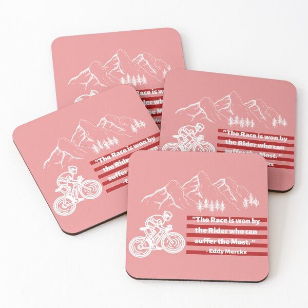 Item preview, The Race Is Won By the Rider Who Can Suffer The Most - Eddy Merckx designed and sold by peachooberry.