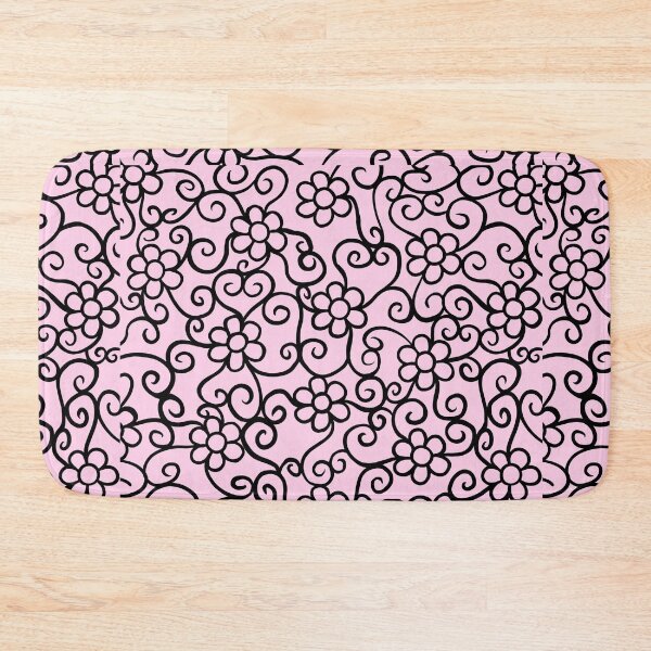 Item preview, Light Pink beautiful flower pattern designed and sold by muffinstandd.
