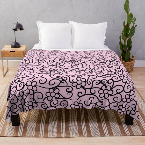 Item preview, Light Pink beautiful flower pattern designed and sold by muffinstandd.